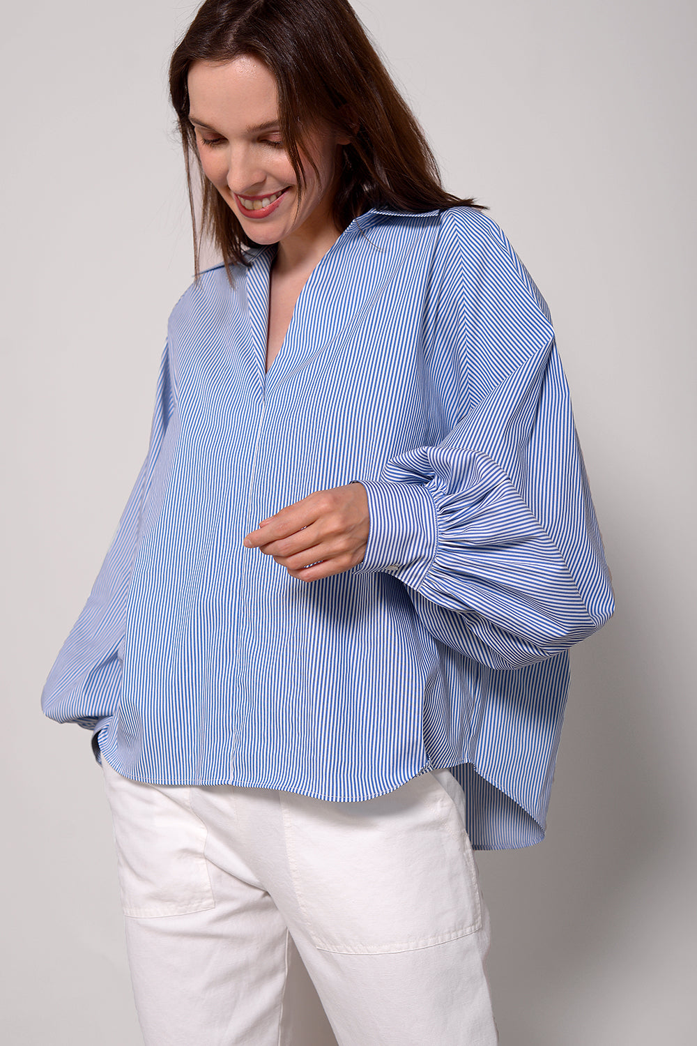 Cirus 1059 Blouse - bluestripe