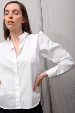 Claudina Blouse - bianco