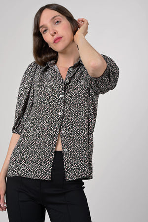 Cleo 1078 Blouse - nero