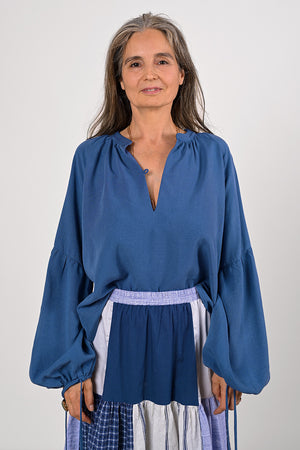 Cori 912 Blouse - indigo