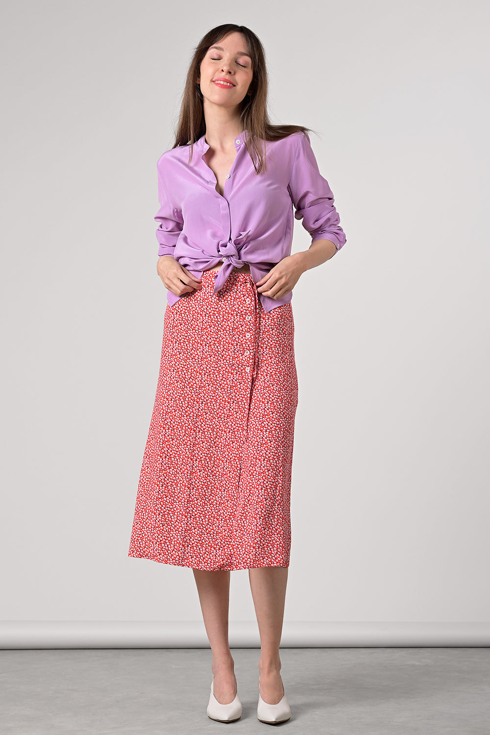 Gilaya 1078 Skirt - rouge