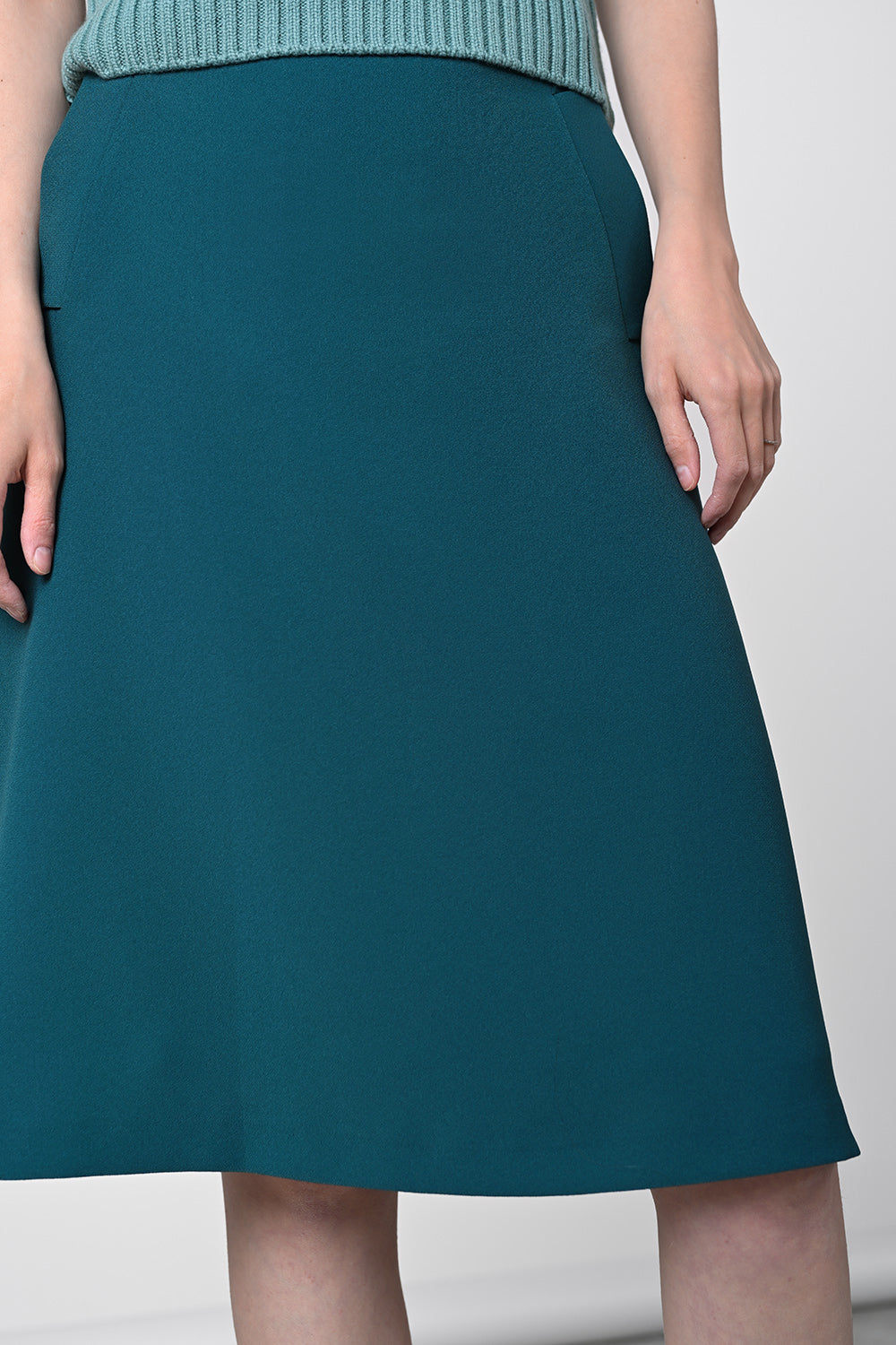 Gilberta 033 Skirt - smaragd