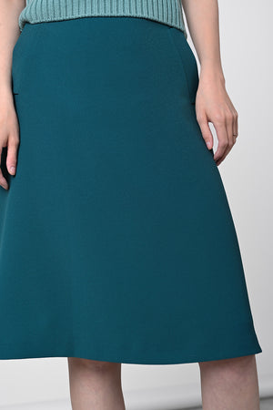 Gilberta 033 Skirt - smaragd