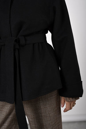 Ivola Wool Jacket - black