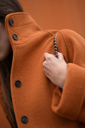Ivola Wool Jacket - zimt