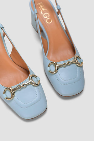 Jackie Nap Shoe - azzurro