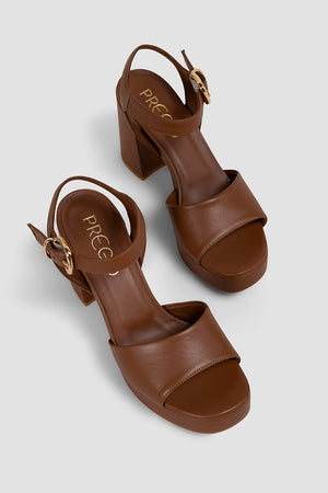 Joslin Nap Shoe - brandy