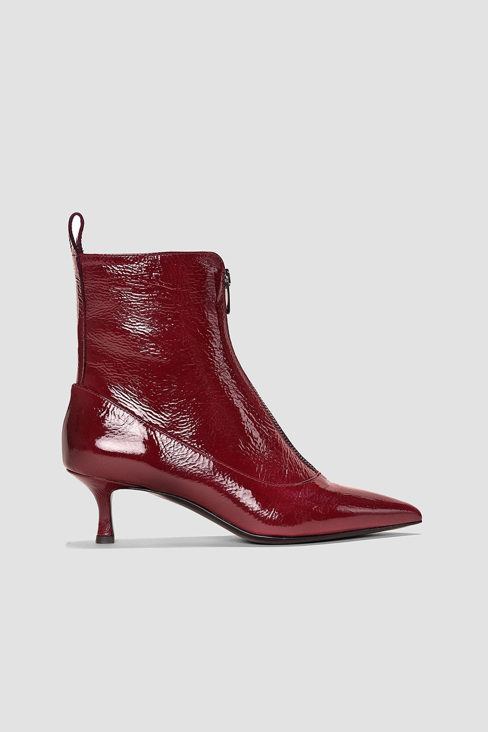 Ladies burgundy boots 2025