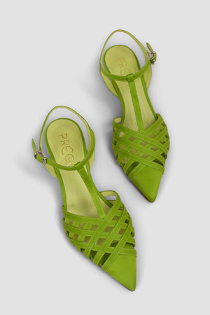 Mimy Ra Shoe - lime