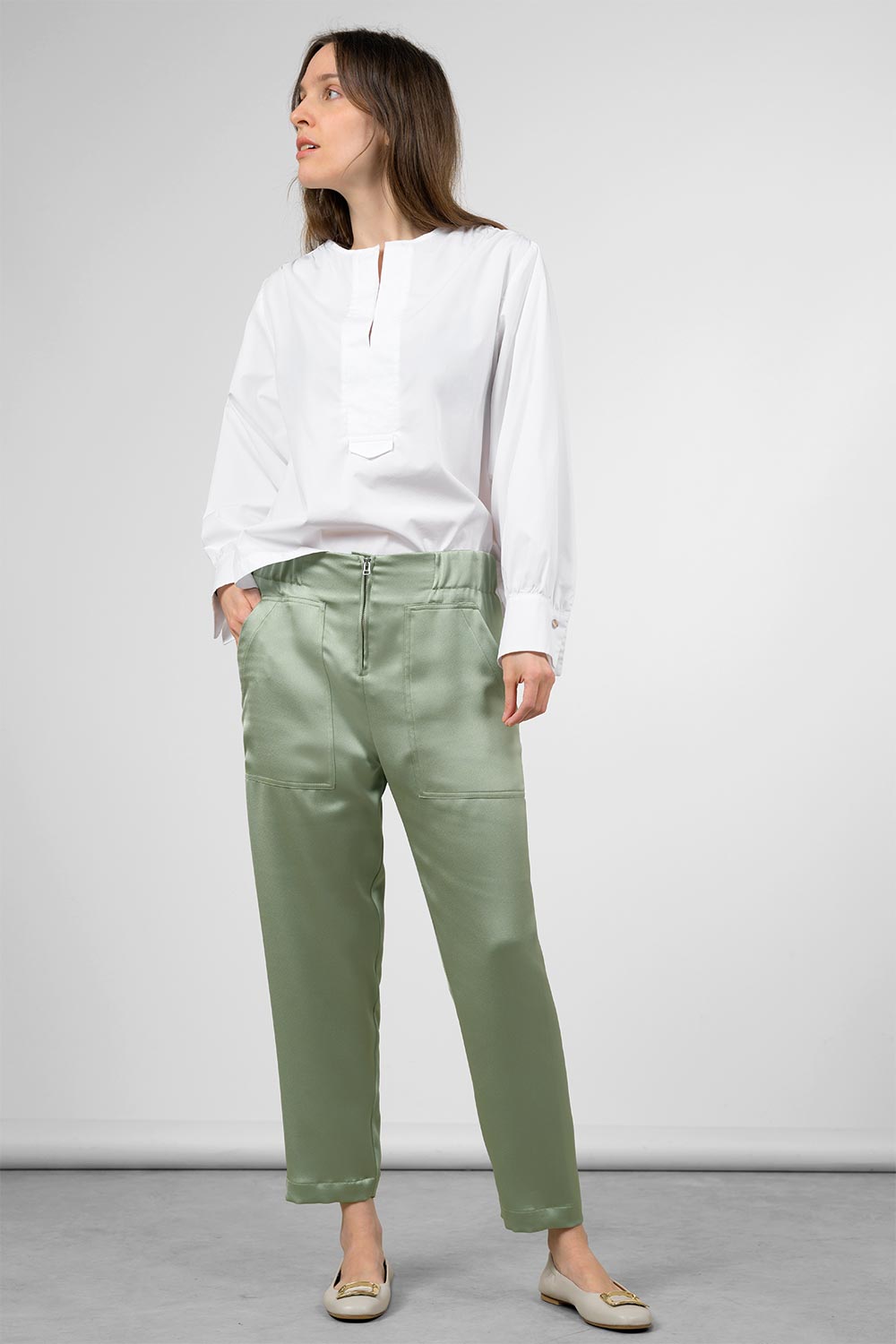 Paris Pants - seagrass