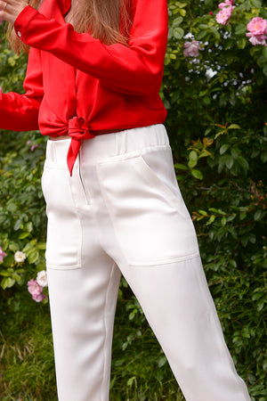 Paris Pants - bianco