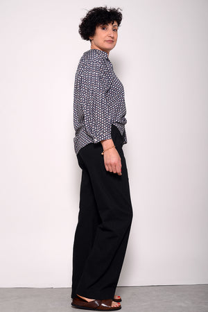 Parol Leinen Pants - nero