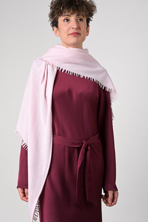 Quelara Wool Stola - rosa