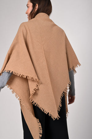 Quelara Wool Stola - camel